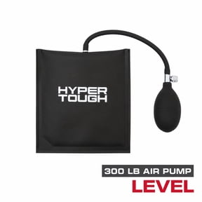 Hyper Tough Air Pump Level for Precise Leveling & Alignment in Heavy-Duty Applications, Black