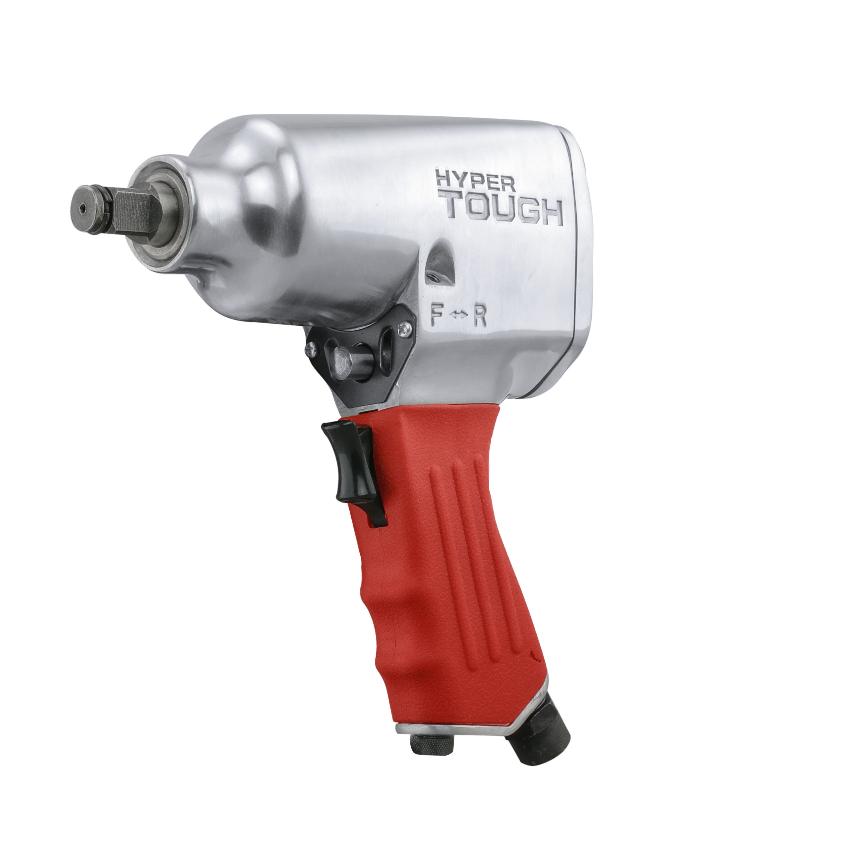 Hyper Tough Air Tool 1/2 Aluminum Impact Wrench,Adjustable 4 Speed  Regulator