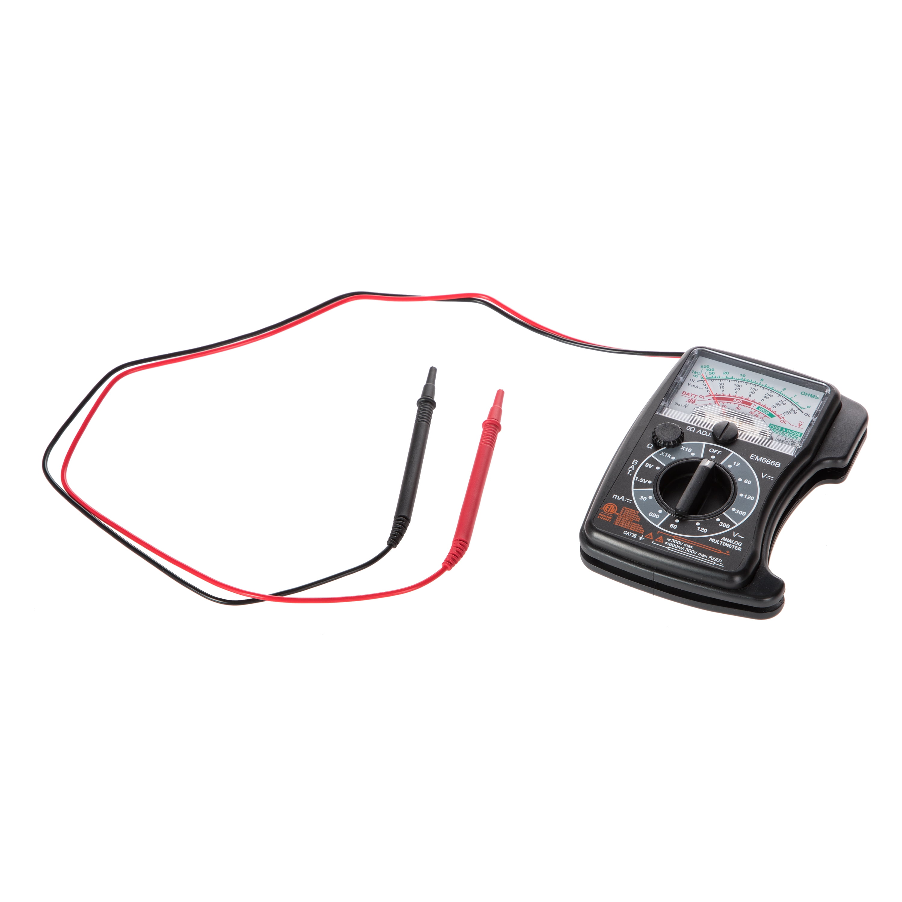 Hyper Tough Analogue Multimeter TD35090B, New, 4.75 in Assembled