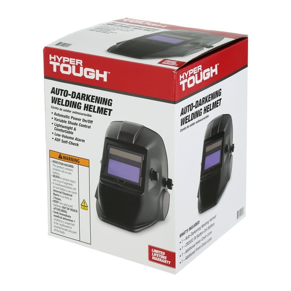 Hyper Tough Auto-Darkening Welding Helmet
