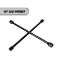 thumbnail image 1 of Hyper Tough Heavy Duty Lug Wrench, Carbon Steel, Tire Iron 16-inch, Black, 1 of 12