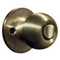 thumbnail image 1 of Hyper Tough Bed/Bath Ball Style Doorknob, Antique Brass Finish, 1 of 10