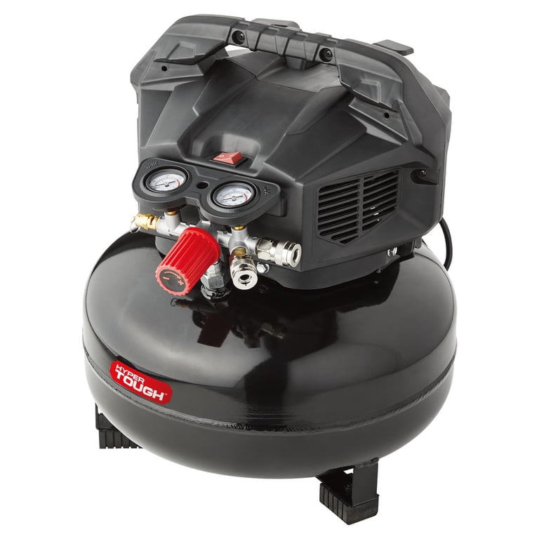 Free Shipping! Hyper Tough Pancake Air Compressor 6 gal 150 PSI