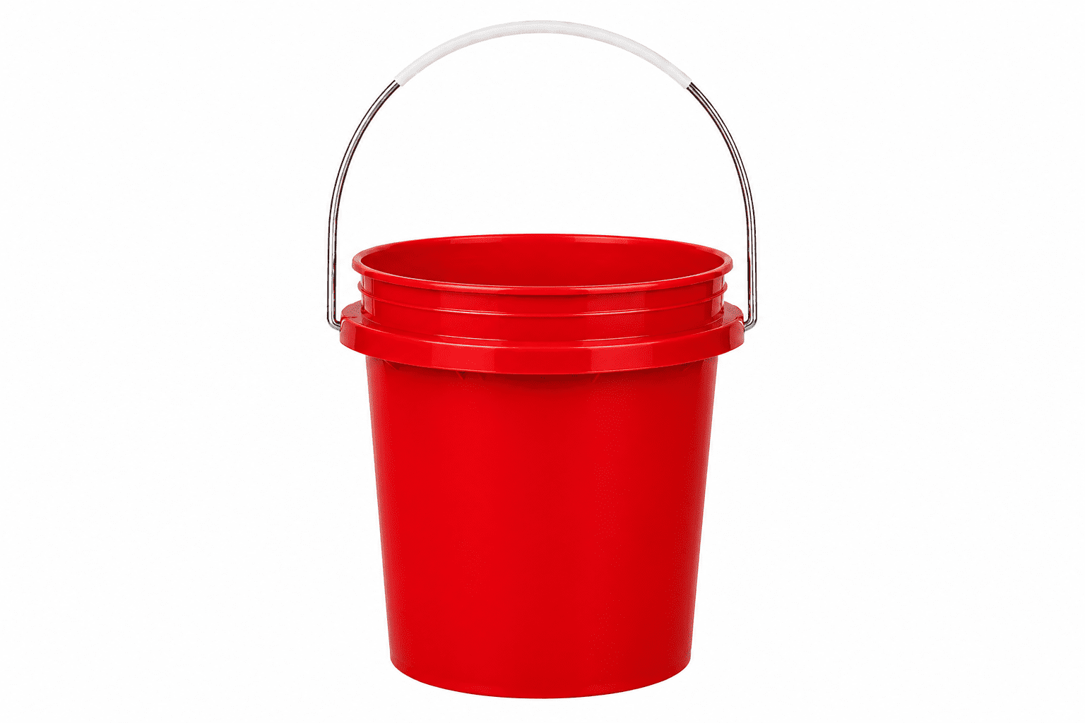 Hyper Tough 0.4 Quart Red Mini Bucket, Small Durable Utility Pail for Cleaning, Crafts & Storage