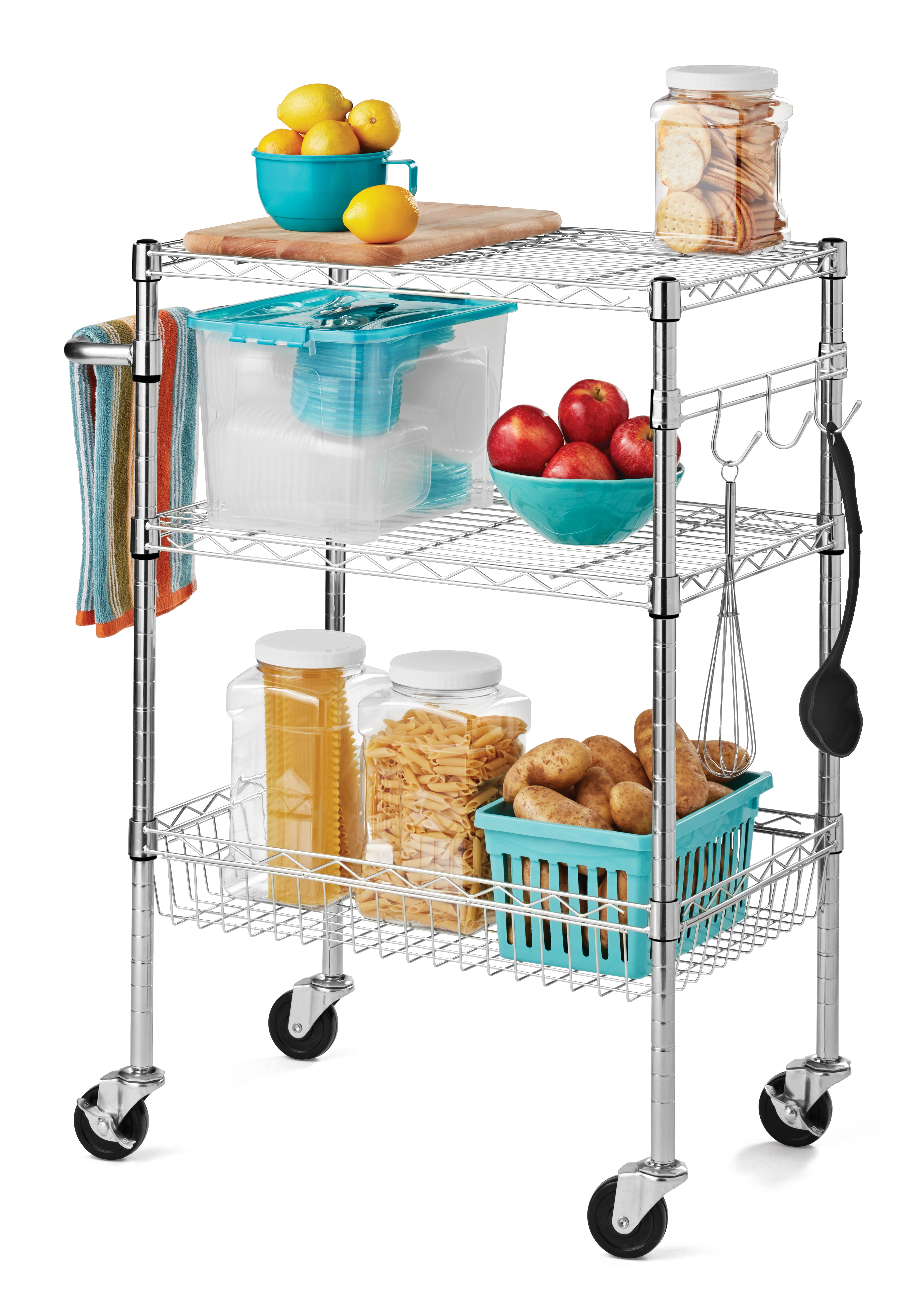 Hyper Tough Cart 3-Tier 36