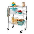 thumbnail image 1 of Hyper Tough Cart 3-Tier 36" H x 30" W x 16" D, 495lb Total Capacity, 1 of 8