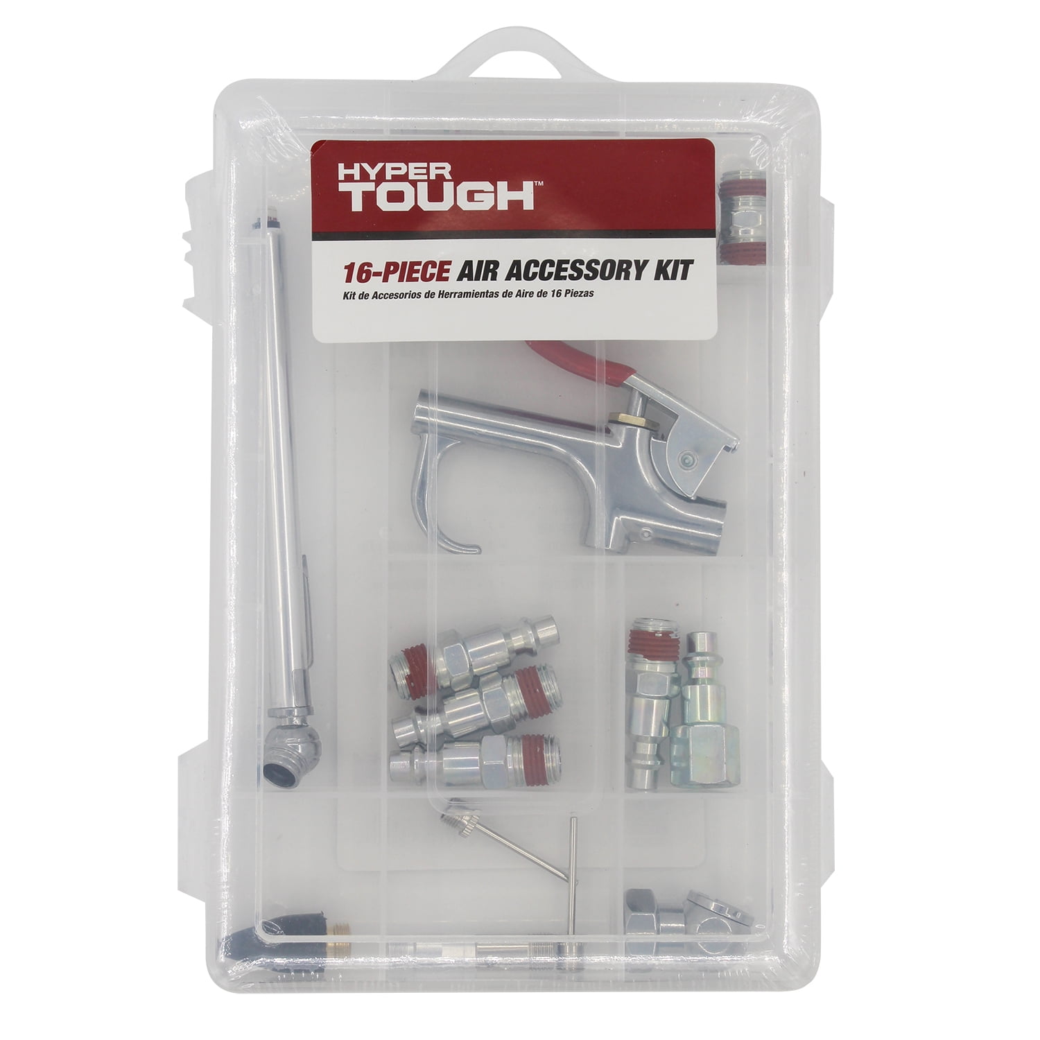 Hyper Tough Complete With Storage Box Air Accessory Kit 16 Piece ...