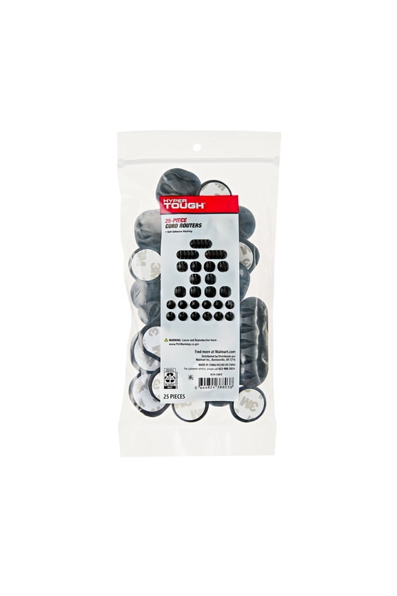 Multipurpose Cord Routers 25 Count