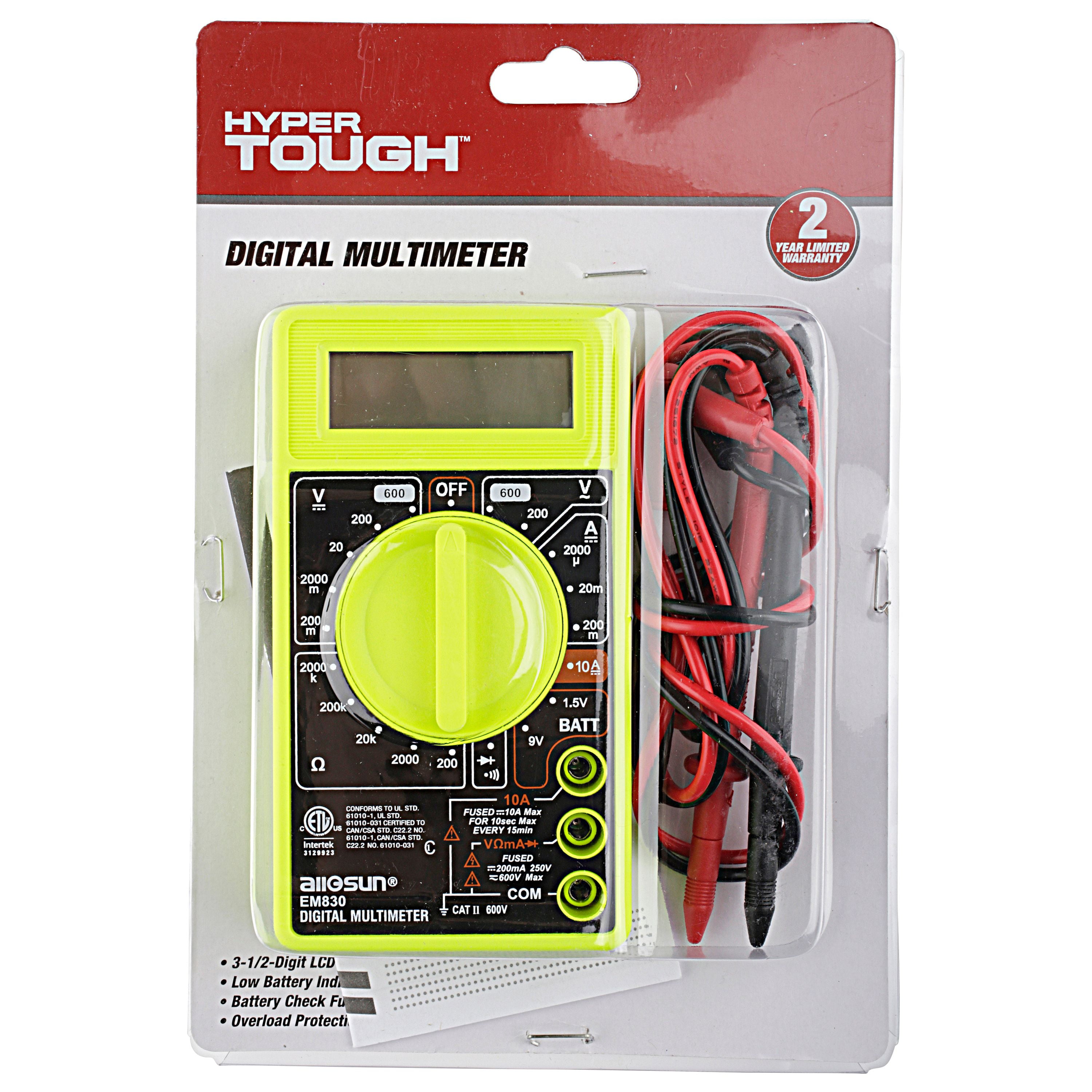Hyper Tough Digital Multimeter
