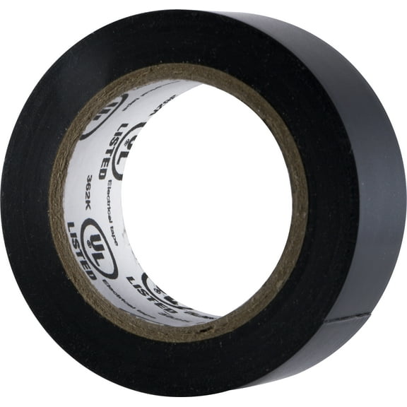 Hyper Tough Electrical Tape, 40ft by 3/4 inches, 1.8lbs, Black, 10 Pack, New
