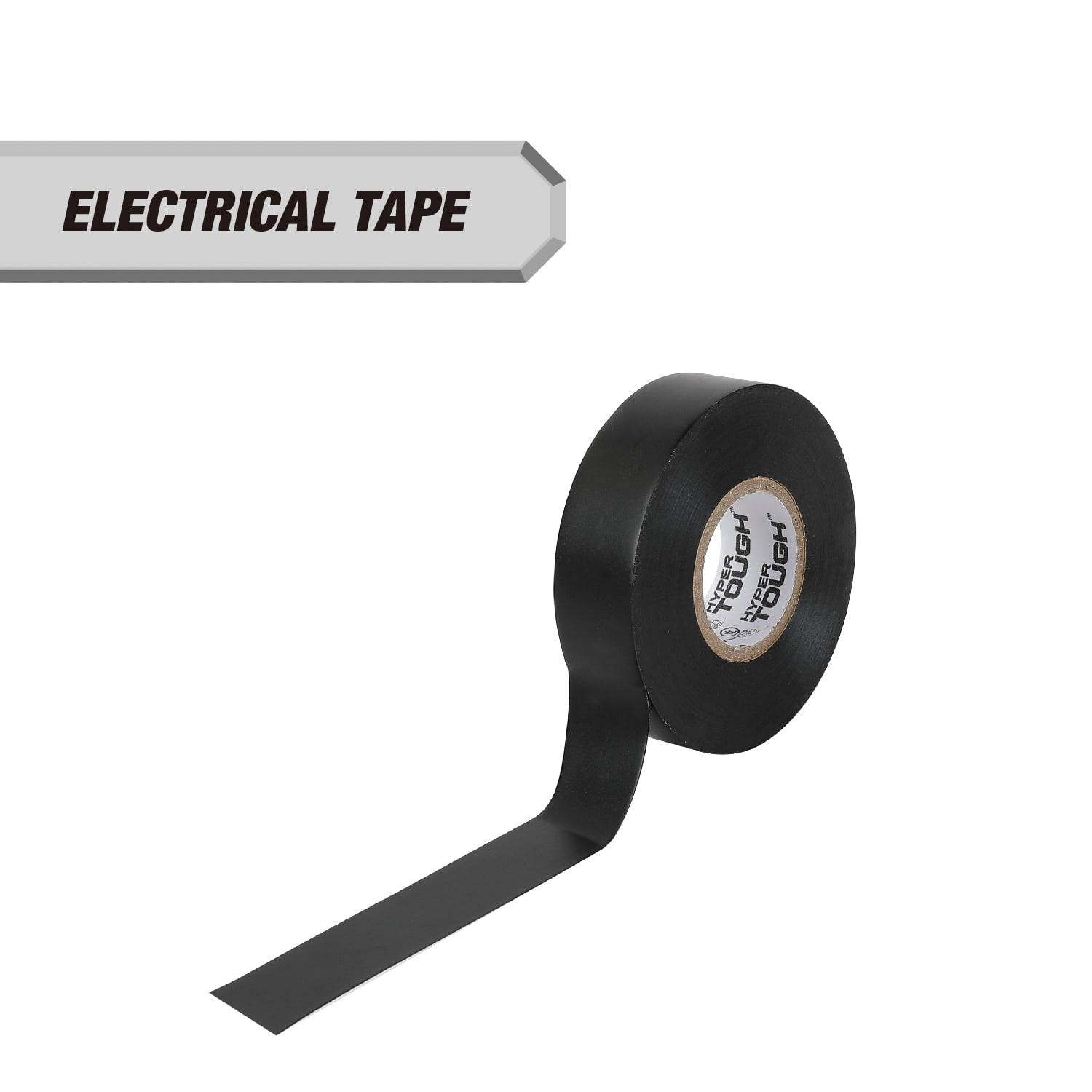 Hyper Tough Electrical Tape Single Roll 60 feet Long, Black