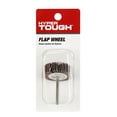thumbnail image 1 of Hyper Tough Flap Wheel, 80 Grit Aluminum Oxide, Brown, New Condition, 1 of 12