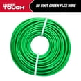 thumbnail image 1 of Hyper Tough 88 Feet Flexible Non-Electrical Wire, Metal Twist Tie, Green, 1 of 6