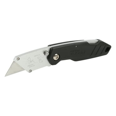Hyper Tough Folding Lock-Back Utility Knife, 7-Inch