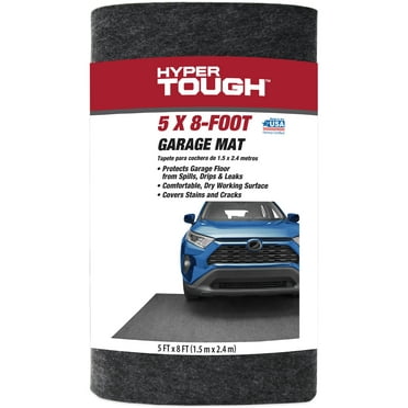 Hyper Tough Garage Mat;  8 ft. Long by 5 ft. Wide - GMCW852PDQ -   Waterproof Flooring Protection.