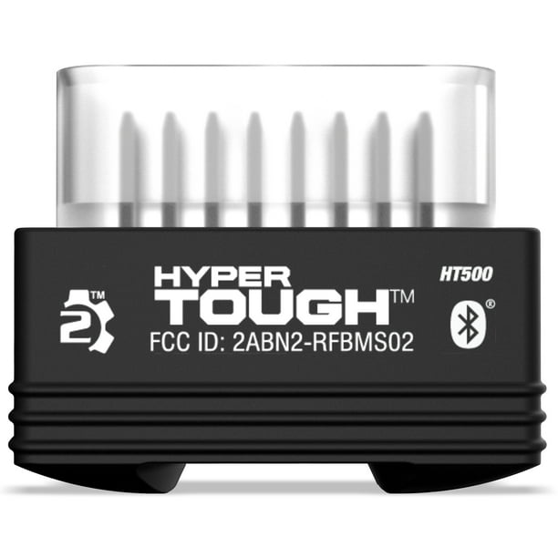 Hyper Tough HT500 Bluetooth Scan Tool, 1996 & Newer OBD2 Vehicles, Free