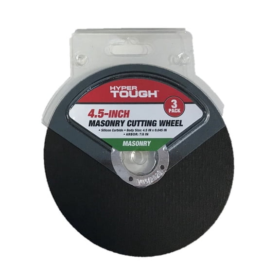 Hyper Tough HTMASCUT3PK 3pk Masonry Cut Wheels