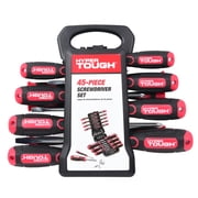 Hyper Tough Heavy-Duty 45-Piece Screwdriver Set