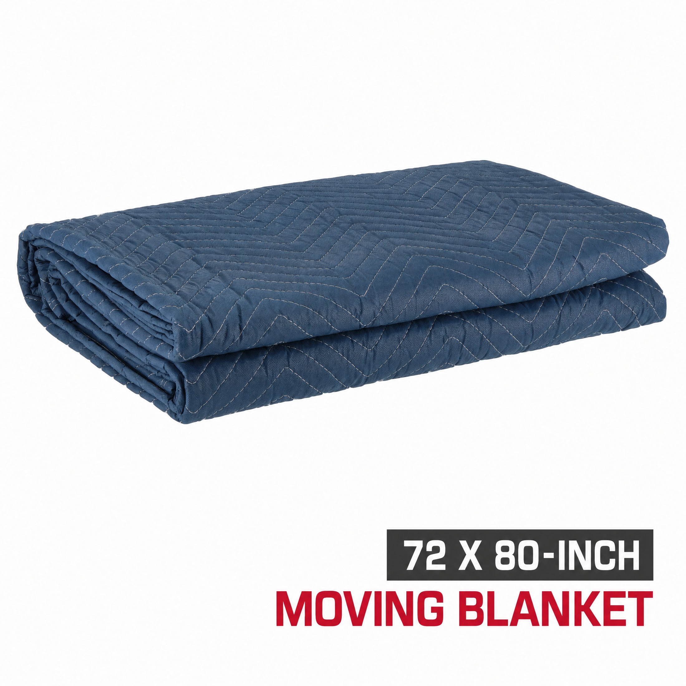 Hyper Tough Moving Blanket, 72" x 80", Blue