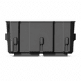 thumbnail interactive-video image 1 of Hyper Tough Hyper Stack Interlocking Storage Crate, Black, Stackable Plastic Organizer, 1 of 13