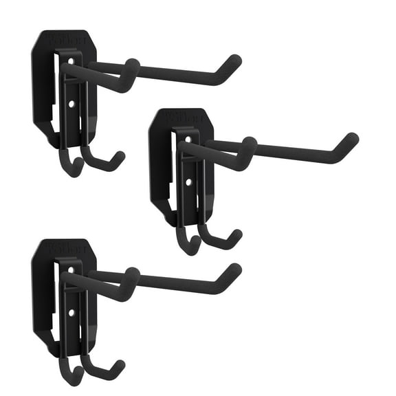 Hyper Tough Hyper Stack Long General Purpose Top/Bottom Double Hook, 3-Pack