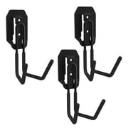 Hyper Tough Hyper Stack Wall Mounted Utility Hook 3-Pack
