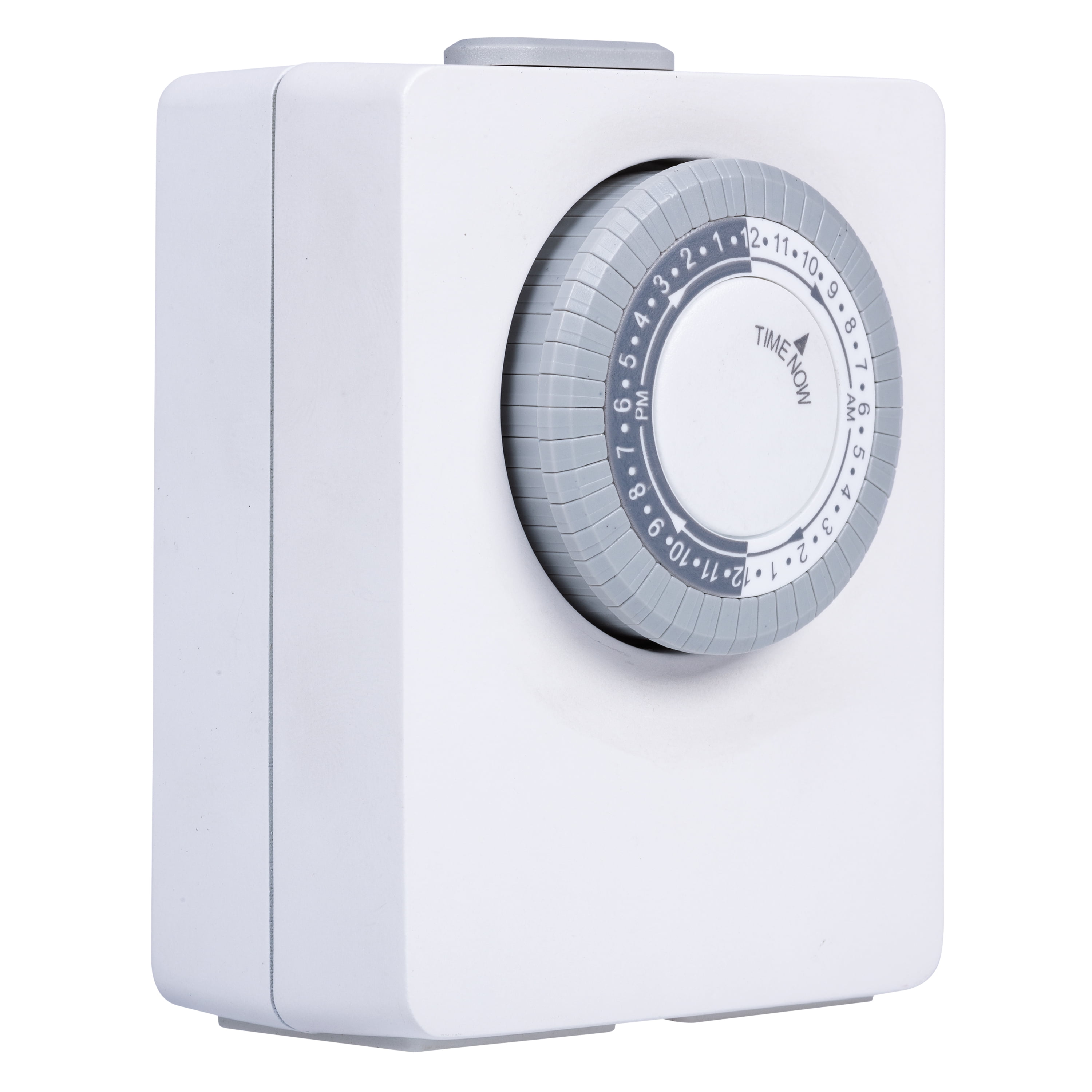 Hyper Tough Indoor Analog Timer, Double Grounded Outlet