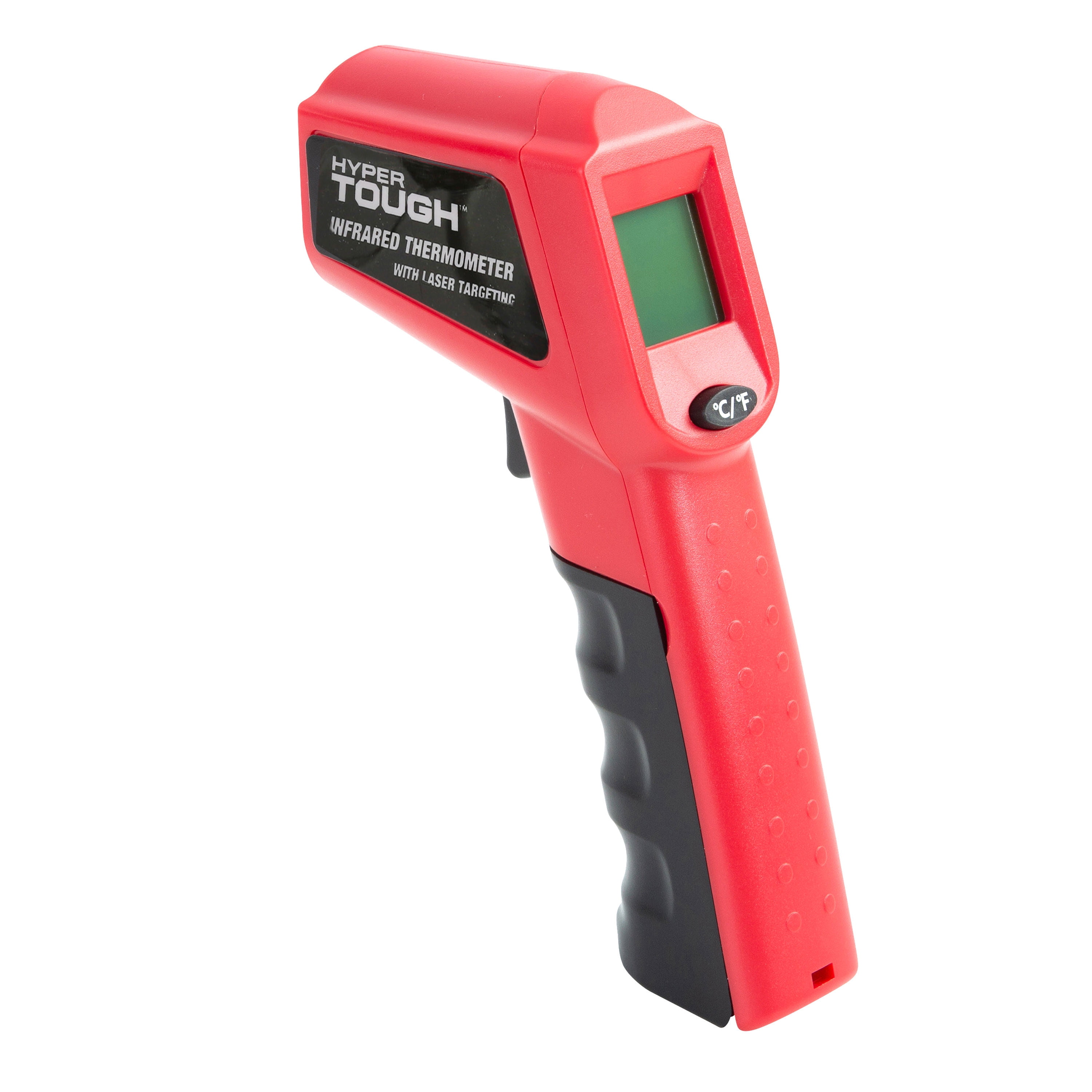 Hyper Tough Infrared Thermometer with Batteries Red Walmart