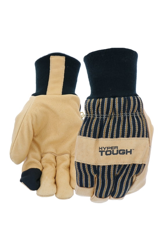 Hyper Tough Insulated Leather Glove - Large