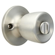 Hyper Tough Interior Privacy Tulip Style Doorknob, Stainless Steel Finish