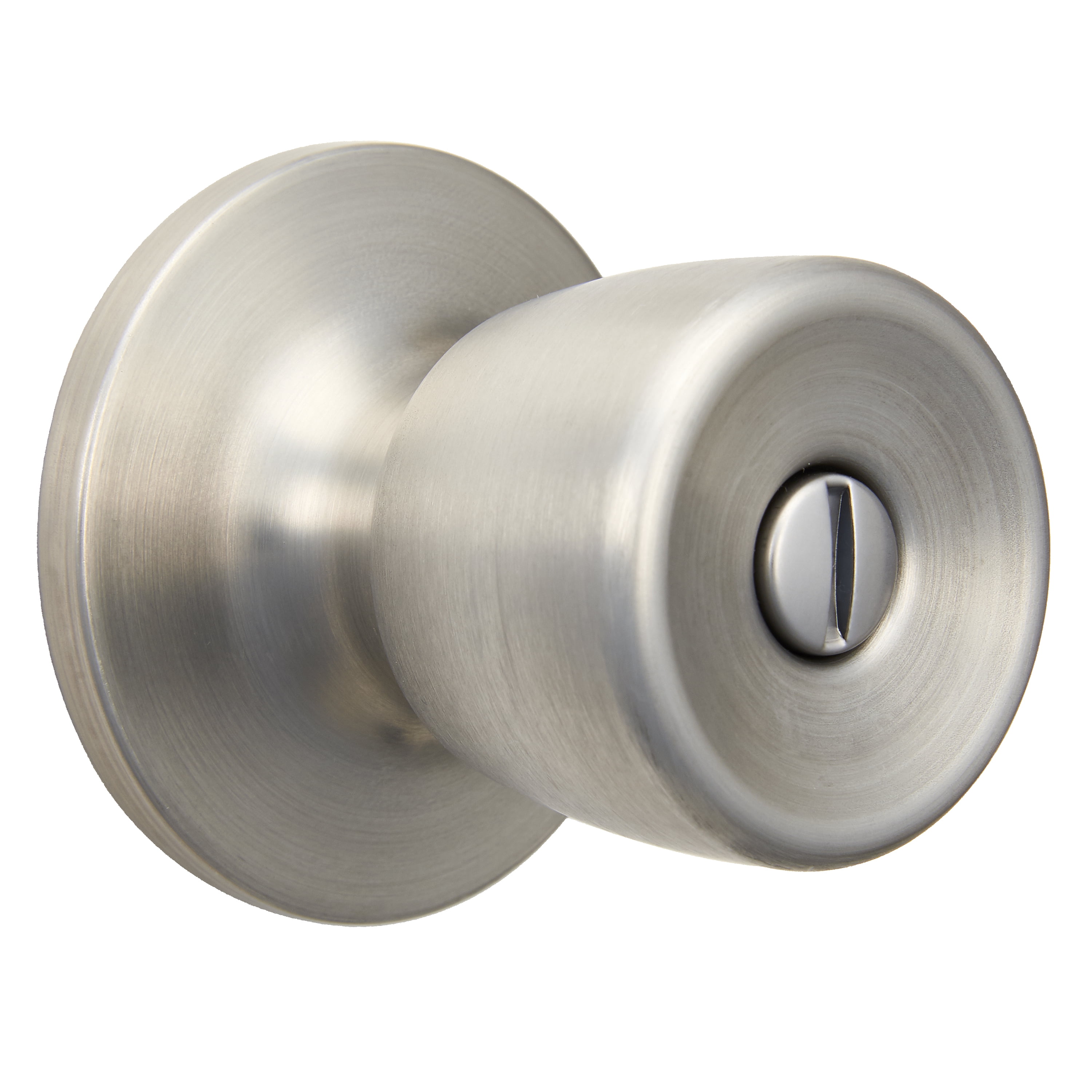 Hyper Tough Tulip Style Interior Privacy Doorknob in Stainless