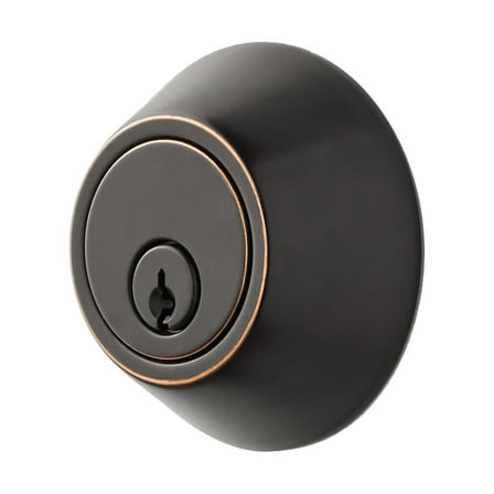 Hyper Tough Keyed Entry Single Cylinder Deadbolt Oil Rubbed Bronze