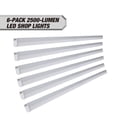 thumbnail image 1 of Hyper Tough LED 2500 Lumens 4-Foot T5 Dimmable Shop Lights, Pack of 6, 1 of 8