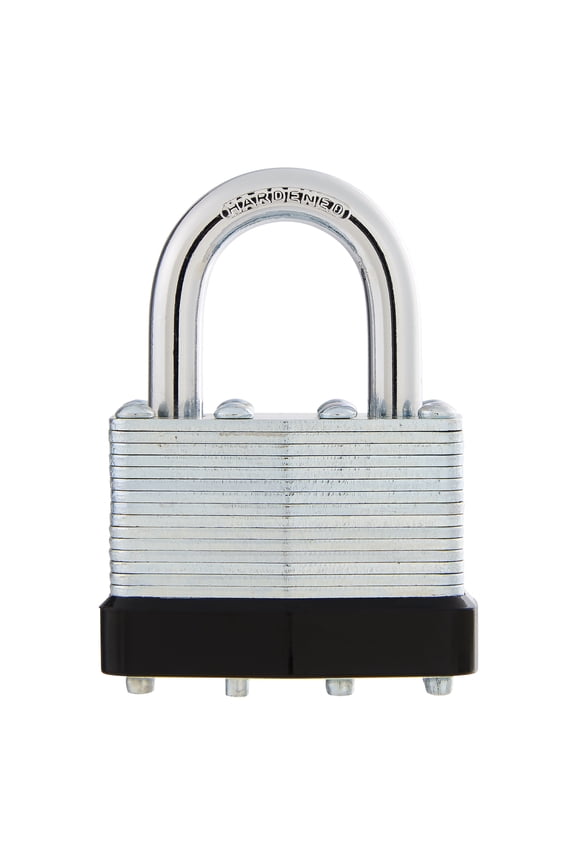 44mm Laminated Steel Padlock with 1-in Shackle