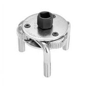 Hyper Tough Large Adjustable 3-Jaw Oil Filter Wrench, Universal Removal Tool, 2-3/4 to 4-1/2 inch