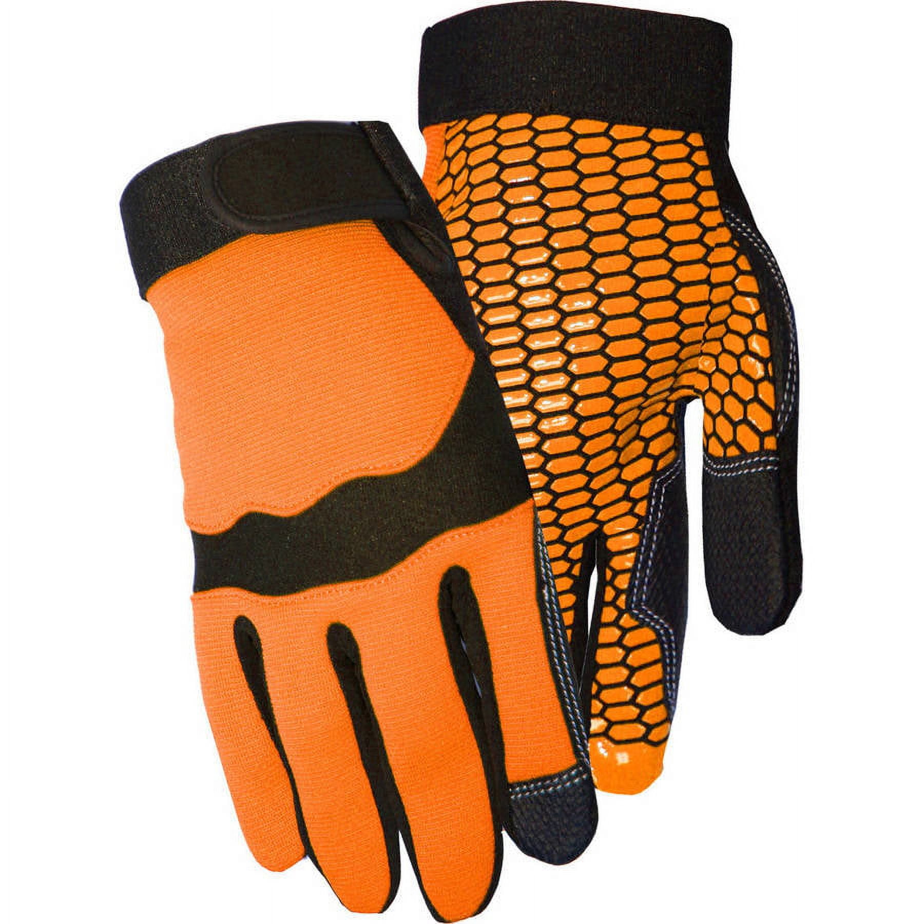 Hyper Tough Max Force Silicone Grip Gloves L