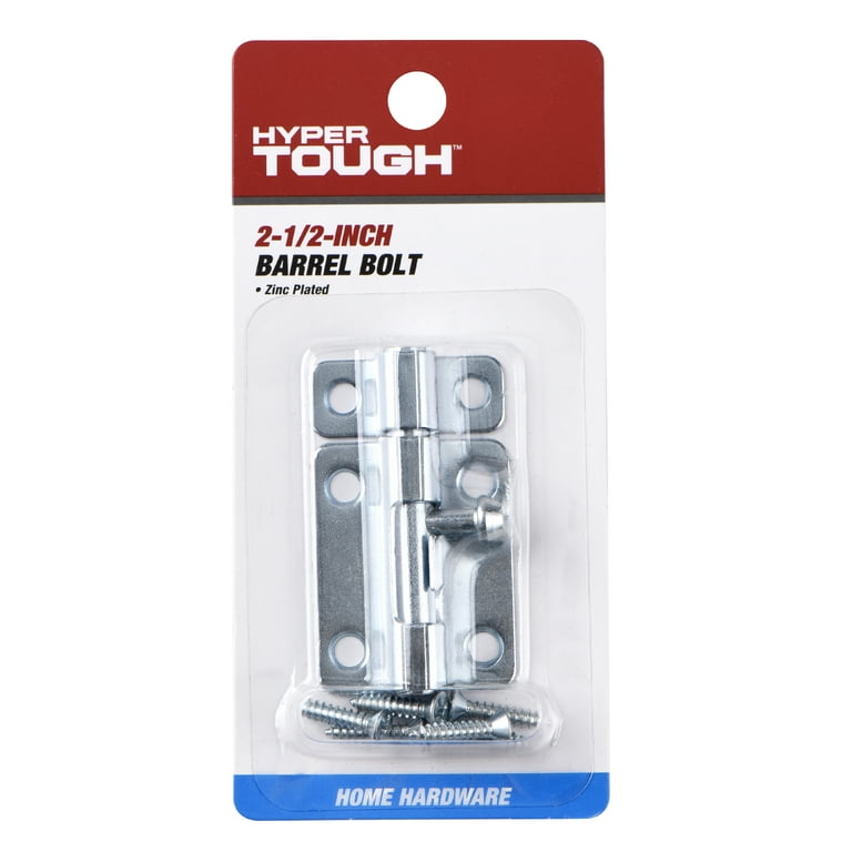 2-1/2 in. Zinc-Plated Barrel Bolt 2-1/2 in. Zinc-Plated Barrel Bolt