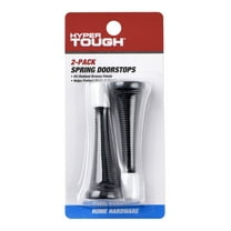 Hyper Tough New Steel Spring Doorstop, Oil Rubbed Bronze, 2 Pack, 0.795 X 2.9 X 0.795 inch