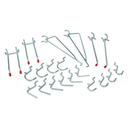 Hyper Tough Peg Hook Value Pack Assortment (20 Pack)