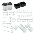 thumbnail image 1 of Hyper Tough Pegboard Hook Kit for 1/8 & 1/4-in Pegboard Holes, 50-Piece, 1 of 6