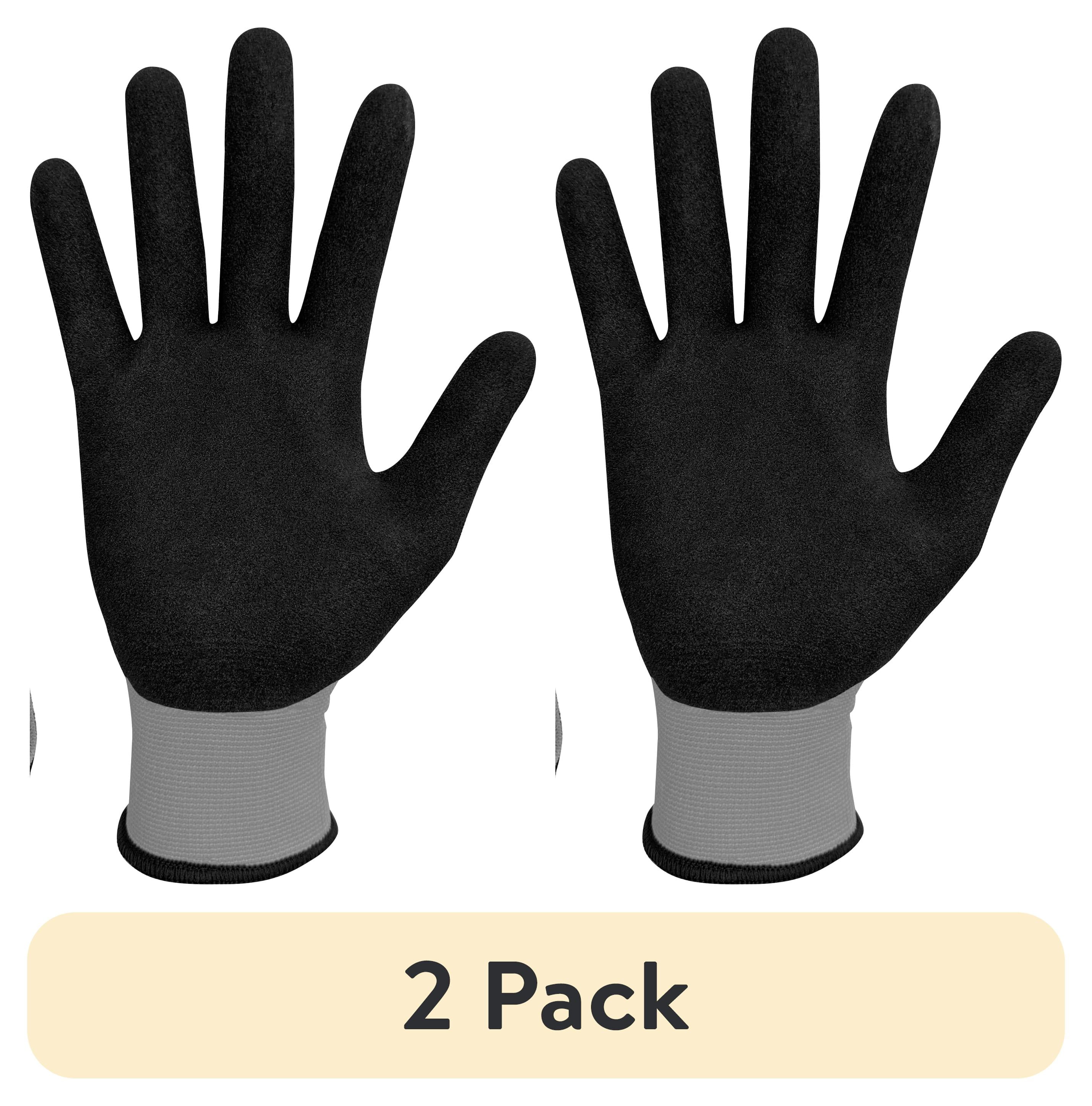 Hyper Tough Performance Grip Gloves, ANSI, Nitrile, Nylon
