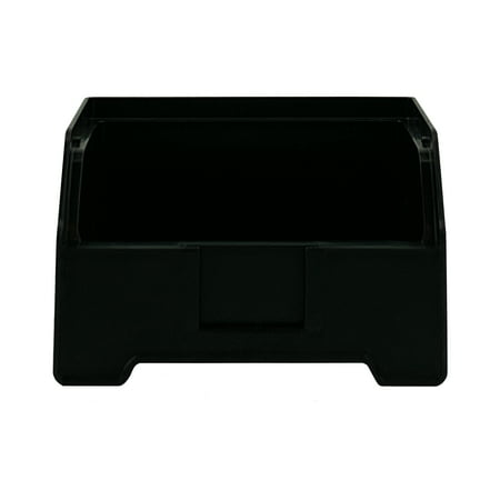 Hyper Tough Plastic Material Small Stackable Bin, Black, Model HT-2022-SSTKB