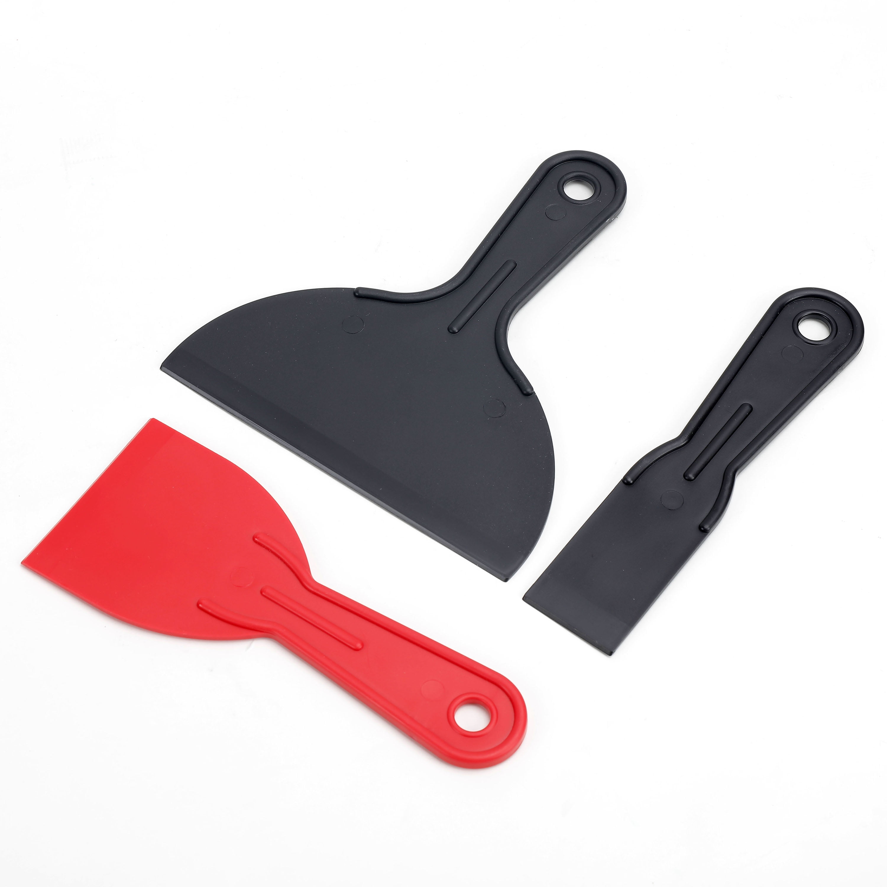 Hyper Tough Plastic Putty Knife Set, 3 Piece