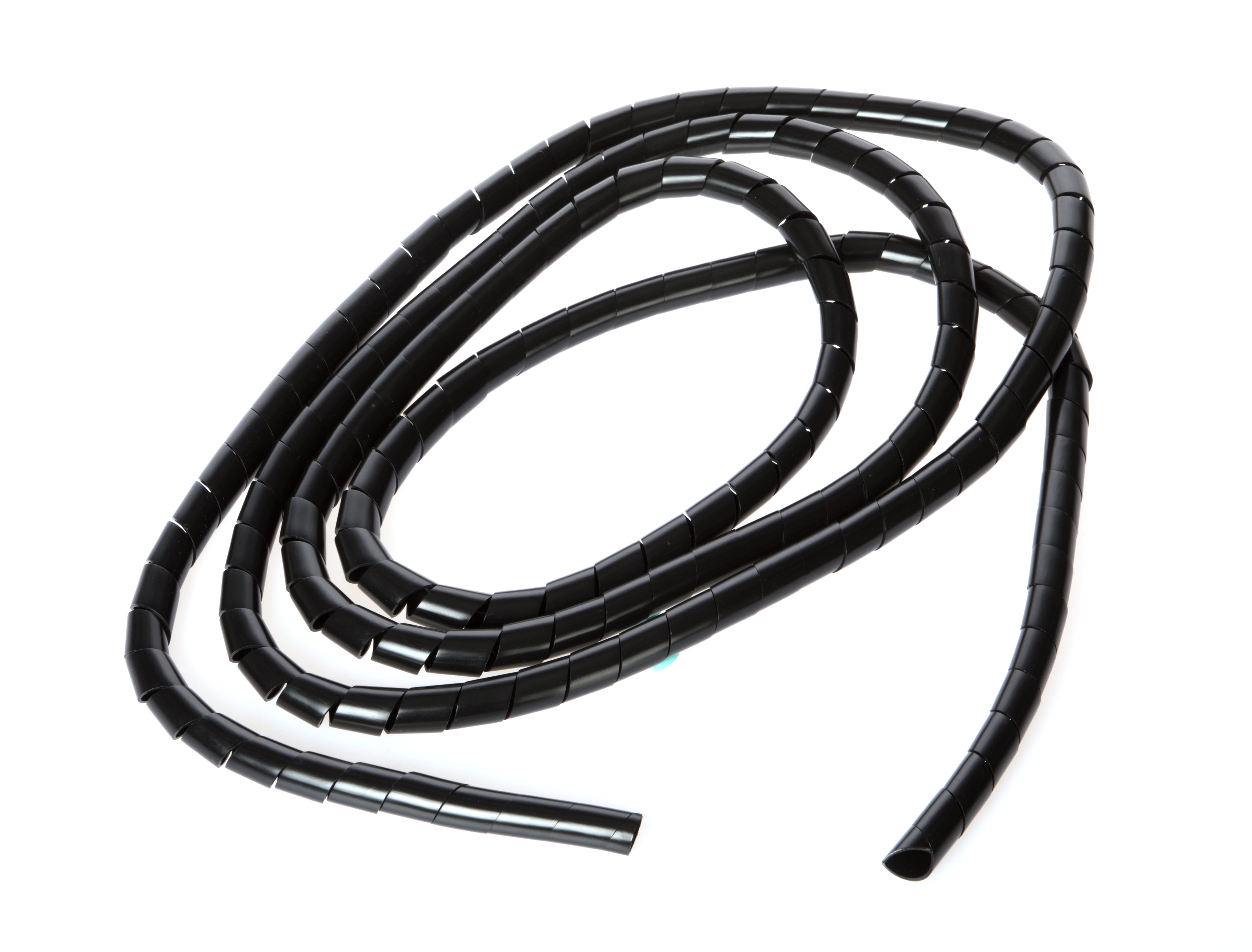 Hyper Tough 1/4in x 6 ft Vinyl Covered Flexible Open Loop Cable Lock, Size: 1/4 inch x 6