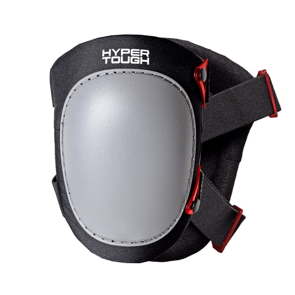 Hyper Tough Protective Hard-Shell Rocker Kneepads  8.75 high with Durable Foam Padding, One Size Fits Most