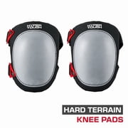 Hyper Tough Protective Hard-Shell Rocker Knee Pads, 2 Pack