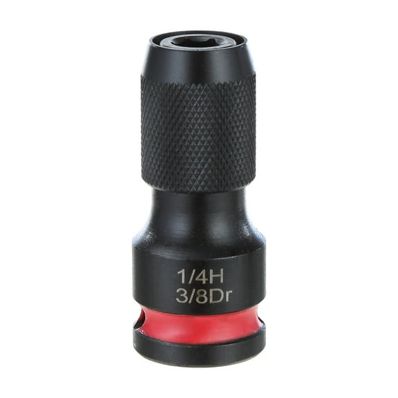 Hyper Tough Quick-Release Impact Adapter, 3/8 in Drive to 1/4 in Hex Female Socket