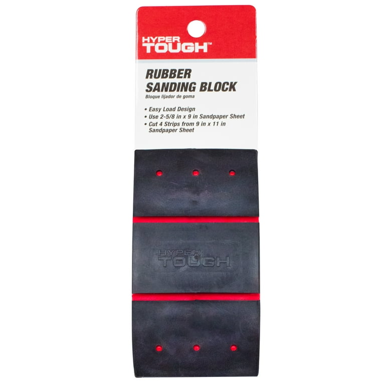 Hyper Tough Rubber Sanding Block