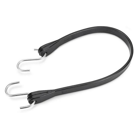 Hyper Tough, Rubber Strap Bungee Cords, 21", 1 Pack, 0.2 lb