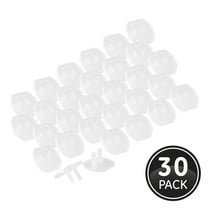 Hyper Tough Safety Outlet Covers, 0A, 30pk, 2in, 52415